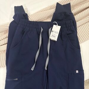 Figs Navy Jogger Scrub Pants